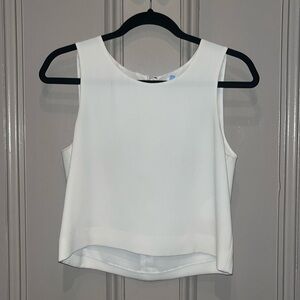 CLUB MONACO Cropped Shell Tank